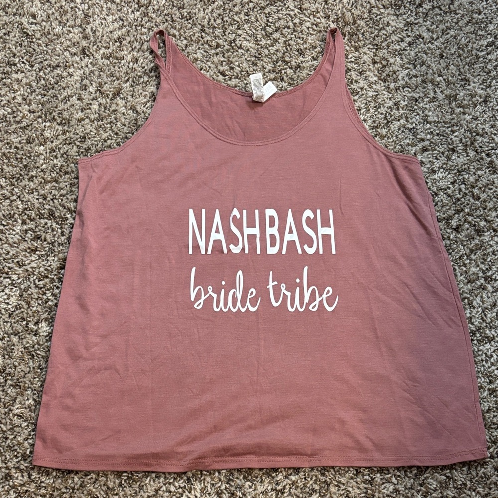 Bella Canvas Pink Tank Top